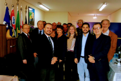 Recepção de comemoração de 1 ano da FDC na Sede com Lideres da DC de todo Brasil e Membros da FDC.